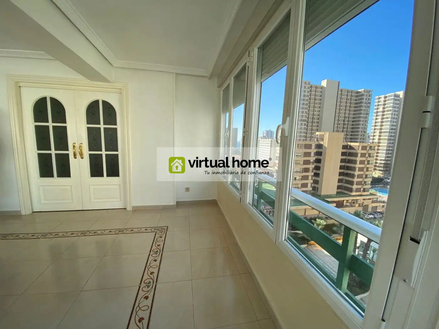 Exterior view of Flat for sale in Benidorm  with Air Conditioner, Heating and Private garden