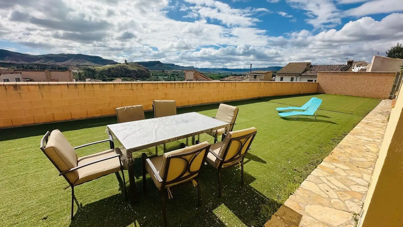 Terraza de Finca rústica en venta en Albalate del Arzobispo con Calefacción, Terraza y Trastero