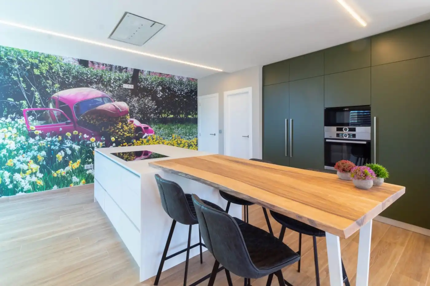Kitchen of Houses for sale in Turís  with Air Conditioner, Heating and Private garden