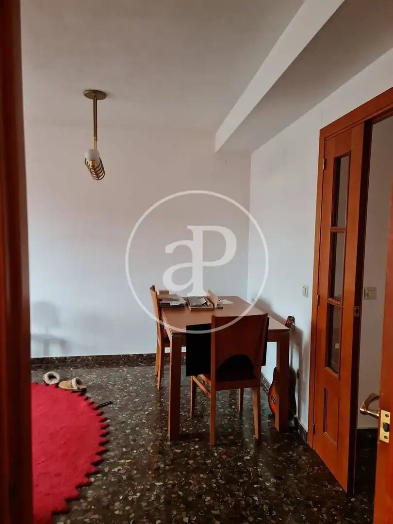 Esszimmer von Wohnung zur Miete in Valencia mit Klimaanlage, Heizung und Privatgarten