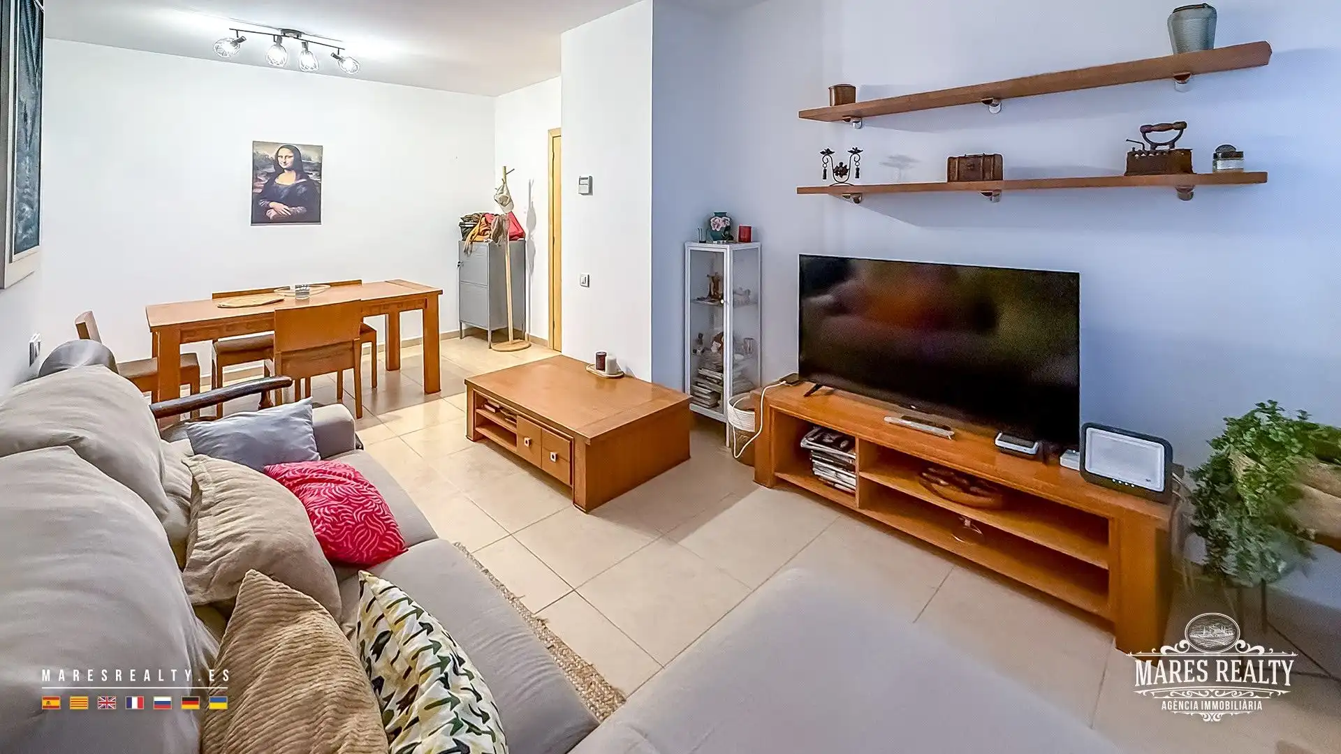 Sala de estar de Piso en venta en Santa Clotilde