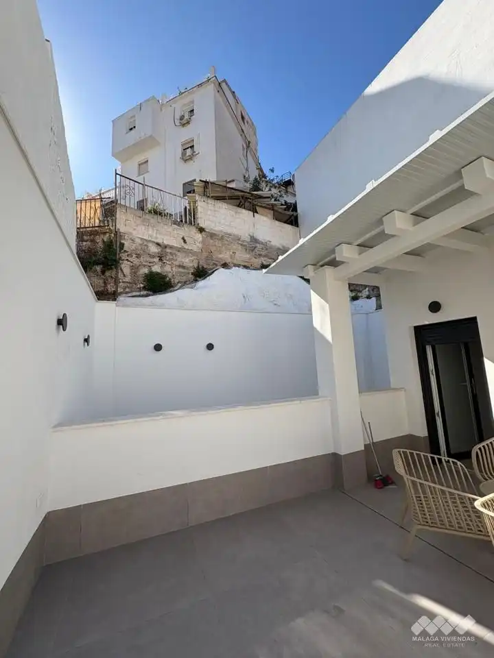 Vista exterior de Casa o chalet en venta en Málaga con Aire acondicionado y Terraza