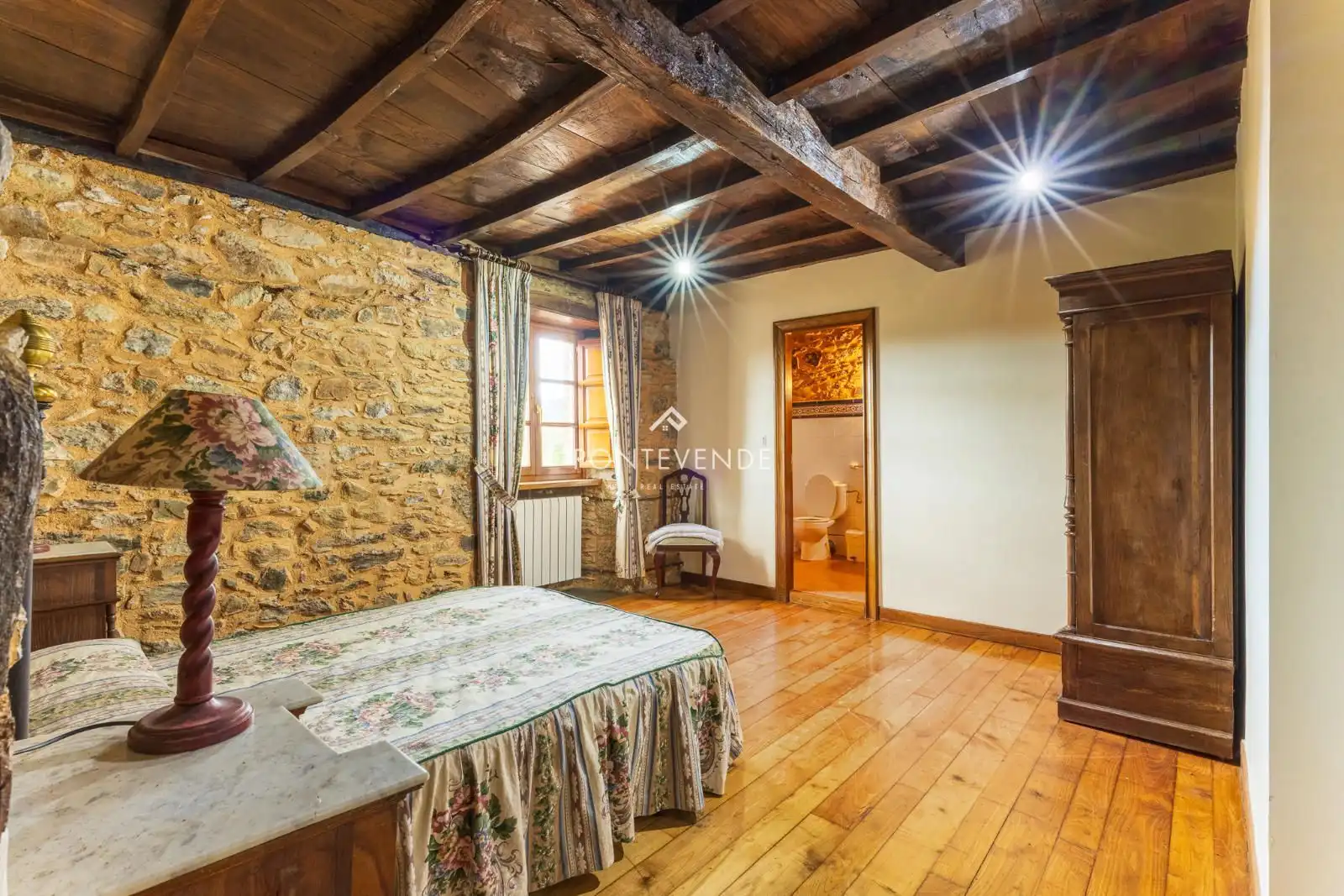 Habitación de Casa o chalet en venta en Santiso con Calefacción, Jardín privado y Terraza