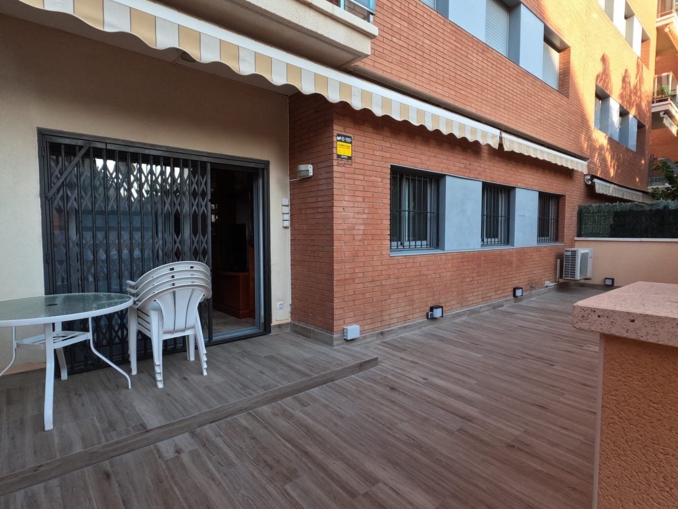 Terrace of Flat for sale in Calafell  with Air Conditioner, Heating and Private garden