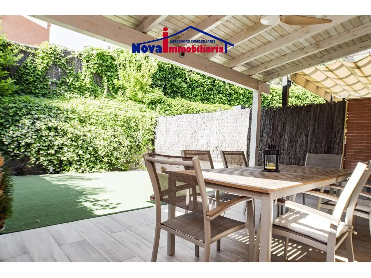 Terrasse von Haus oder Chalet zum Verkauf in Sant Esteve Sesrovires mit Klimaanlage, Heizung und Privatgarten