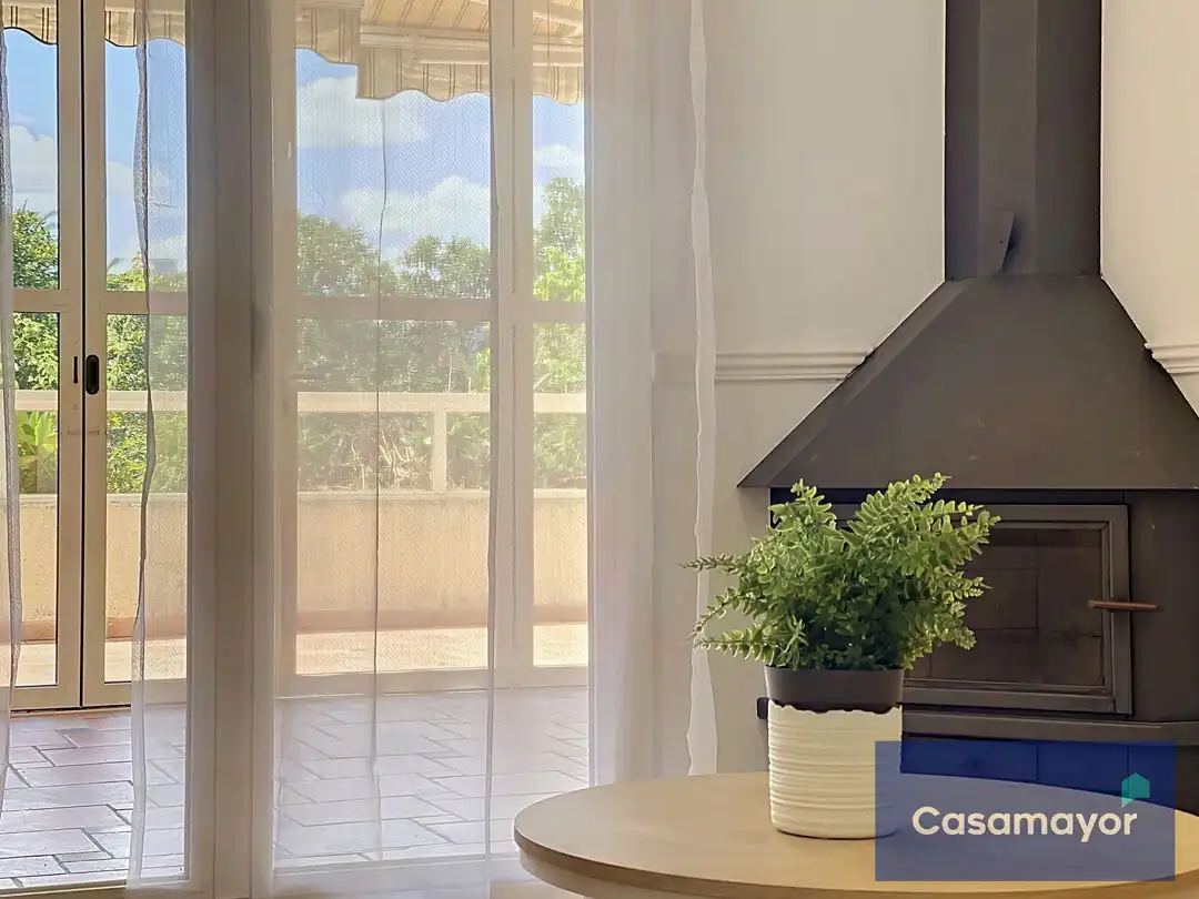 Terraza de Piso en venta en Alicante / Alacant con Aire acondicionado, Calefacción y Jardín privado