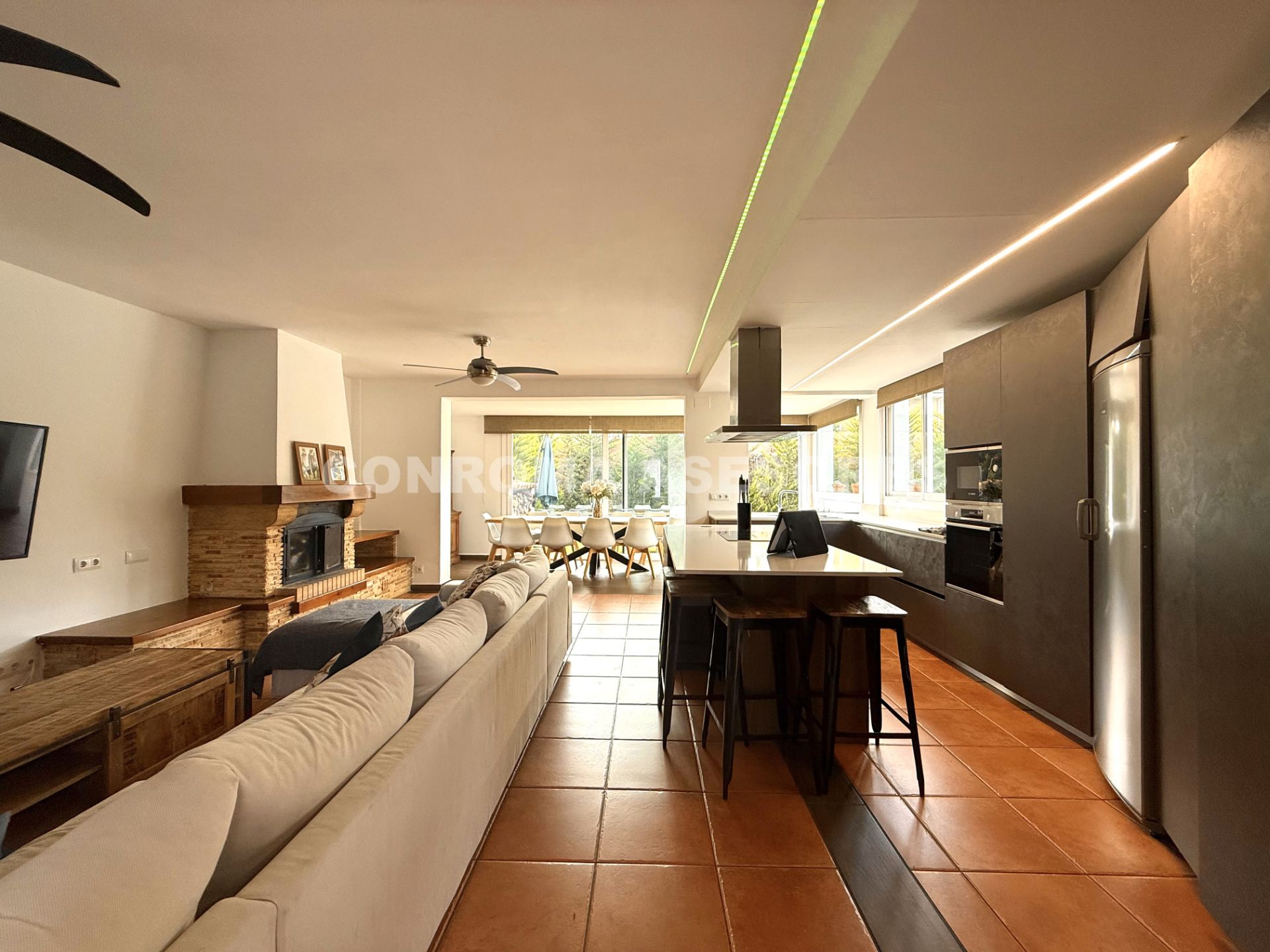 Living room of House or chalet for sale in Tordera  with Air Conditioner, Heating and Private garden