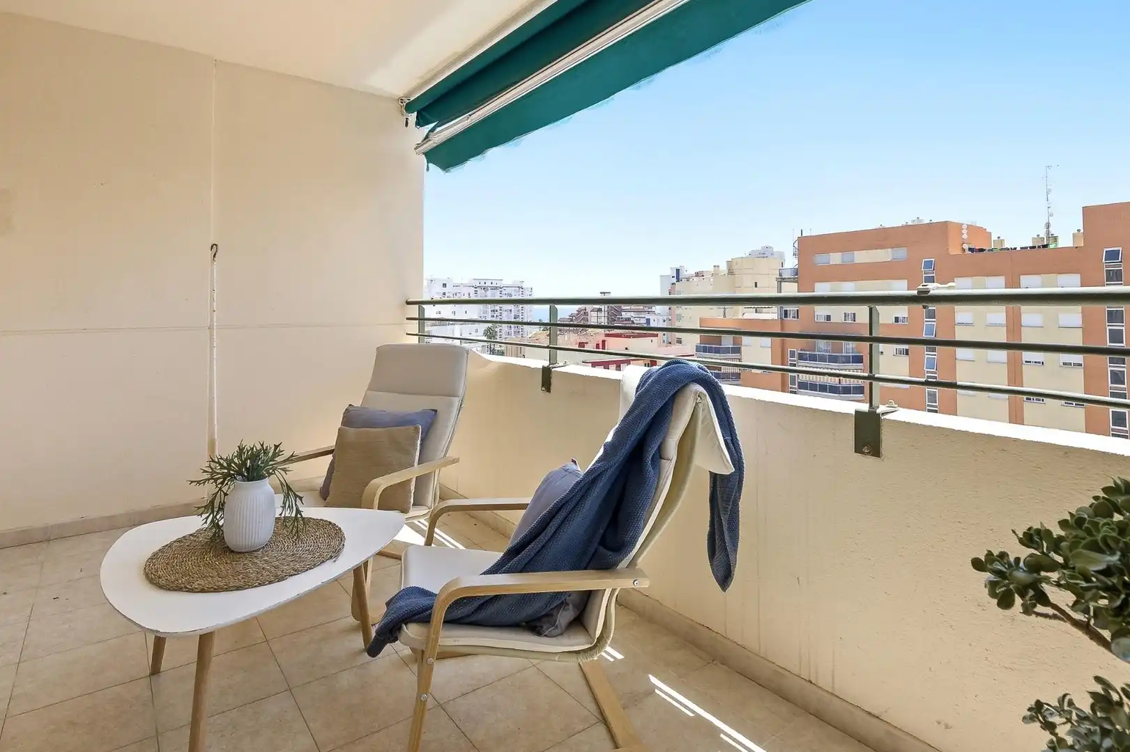 Balcony of Apartments for sale in La Pobla de Farnals  with Air Conditioner, Heating and Private garden