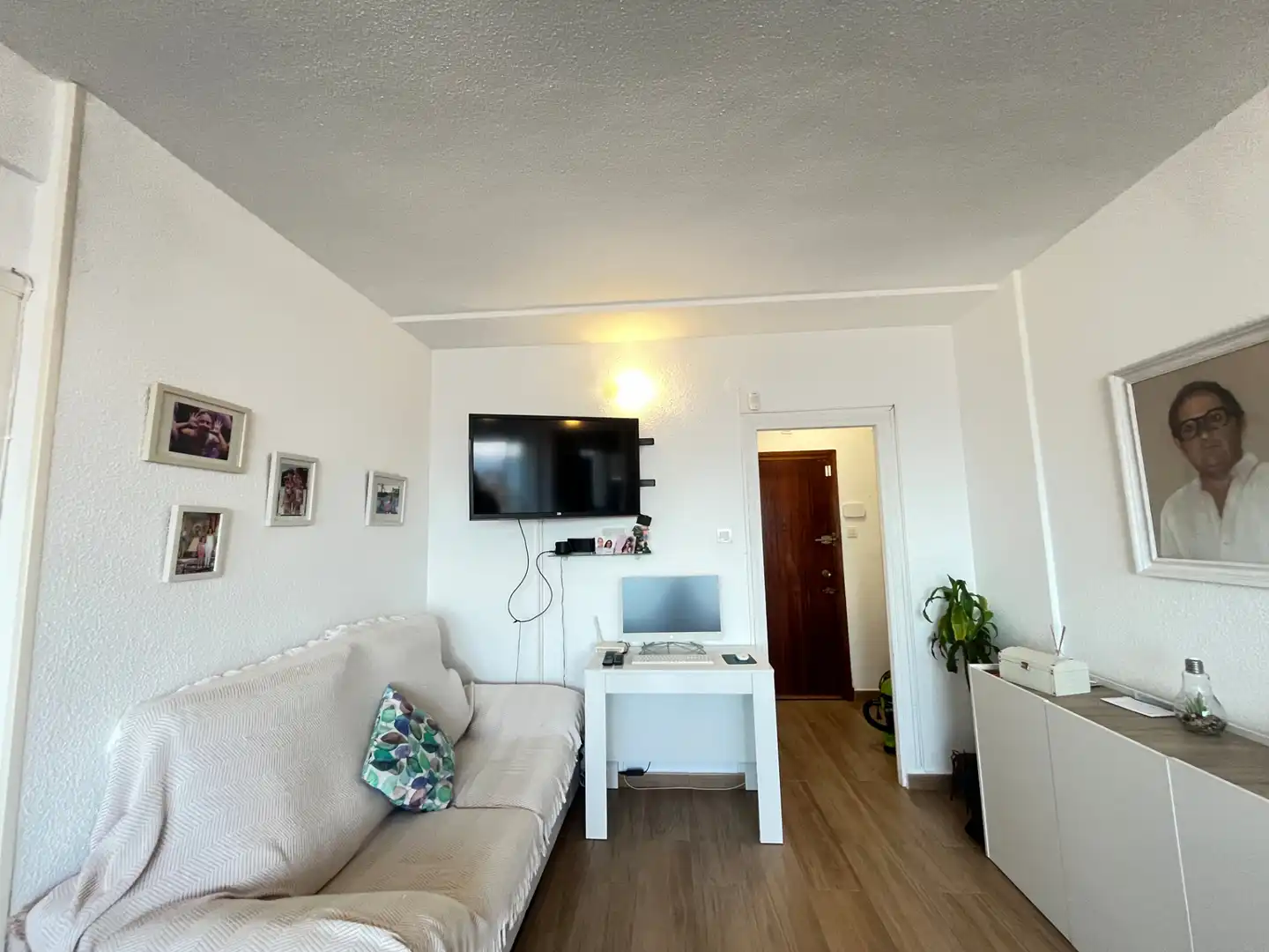 Sala de estar de Piso en venta en Cartagena con Aire acondicionado, Calefacción y Amueblado