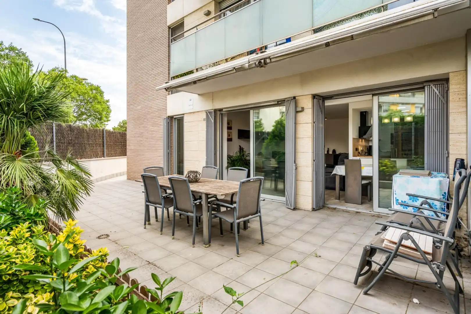 Terrasse von Wohnung zum Verkauf in Montcada i Reixac mit Klimaanlage, Heizung und Parkett