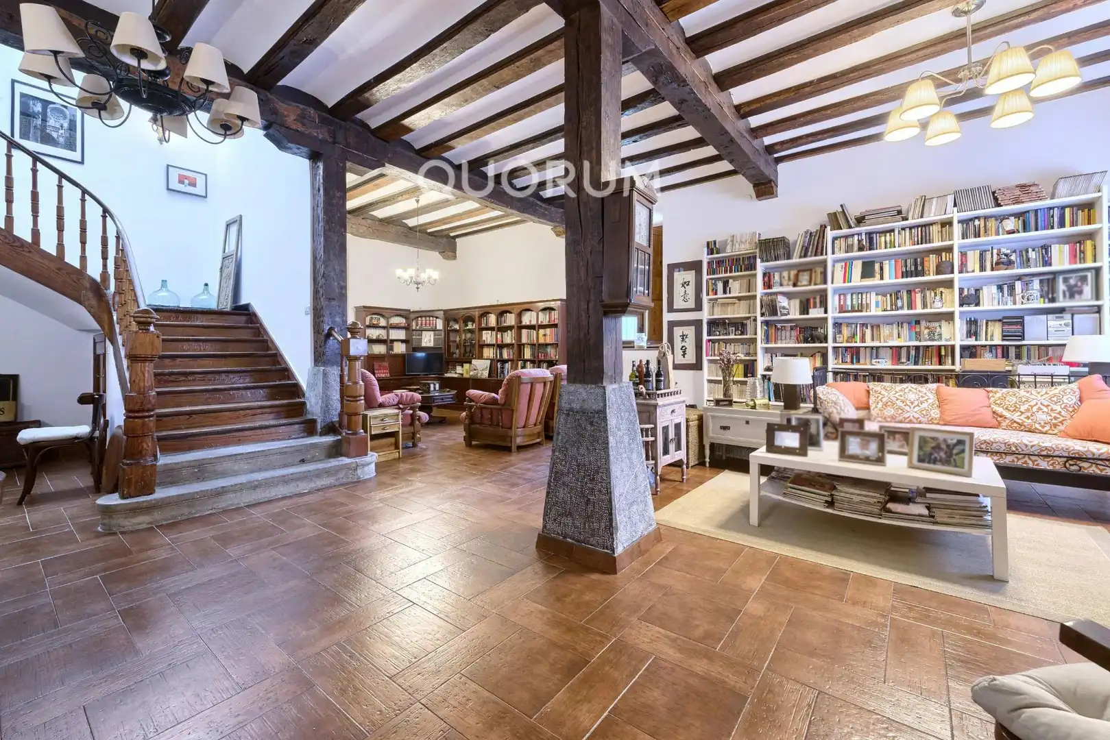 Sala de estar de Casa adosada en venta en Arrankudiaga / Zollo con Calefacción, Amueblado y Balcón