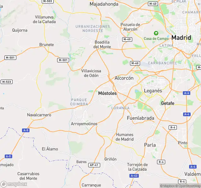 Vista exterior de Pis en venda en Móstoles