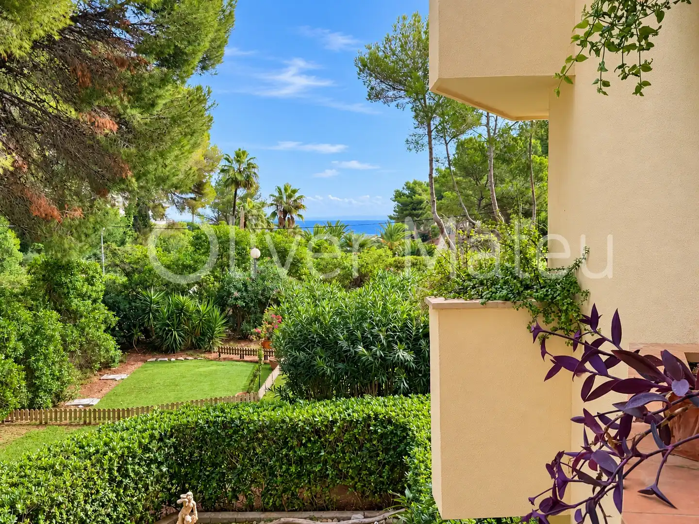 Jardín de Dúplex en venta en Cala Vinyes