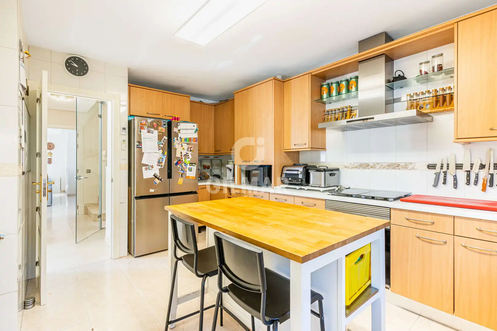 Kitchen of Detached homes for sale in Pozuelo de Alarcón  with Heating, Private garden and Swimming Pool