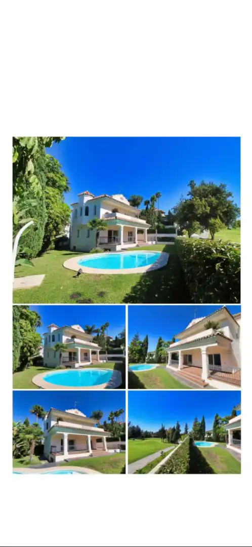 Jardín de Casa o chalet en venta en San Pedro de Alcántara