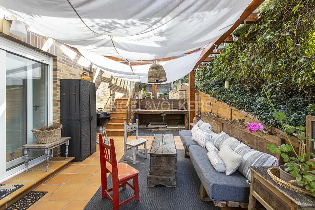Terraza de Casa o chalet en venta en Gijón  con Calefacción, Jardín privado y Terraza