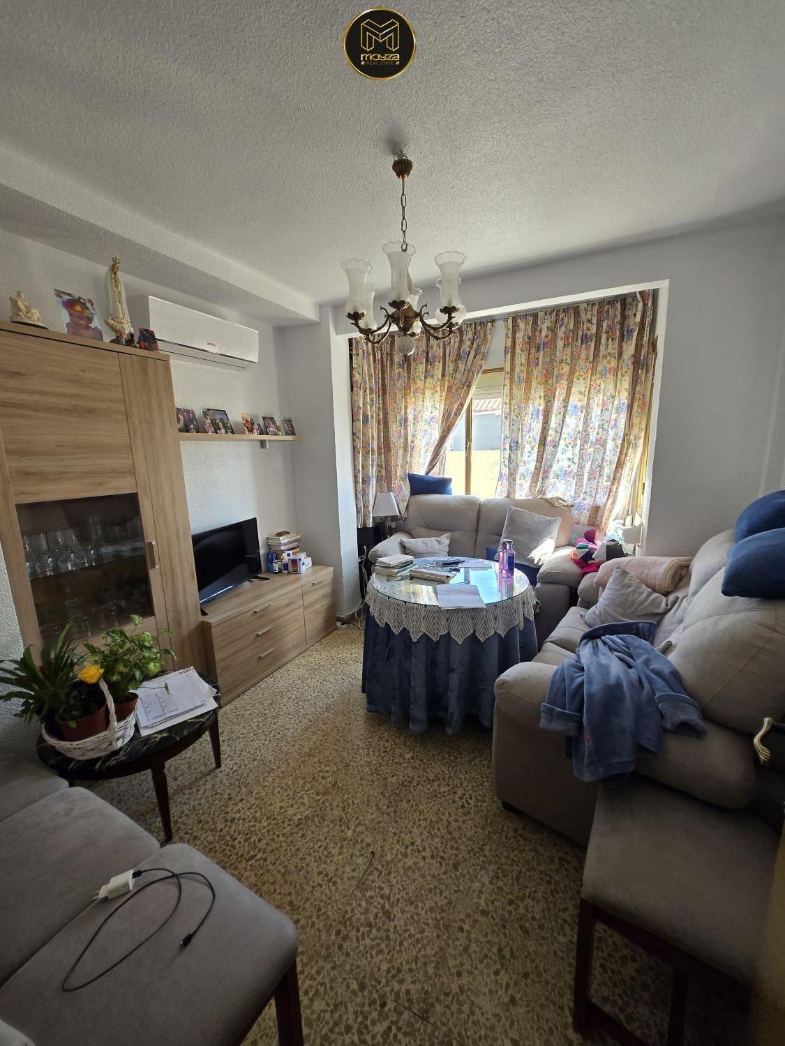 Living room of Flat for sale in  Jaén Capital  with Air Conditioner, Heating and Terrace