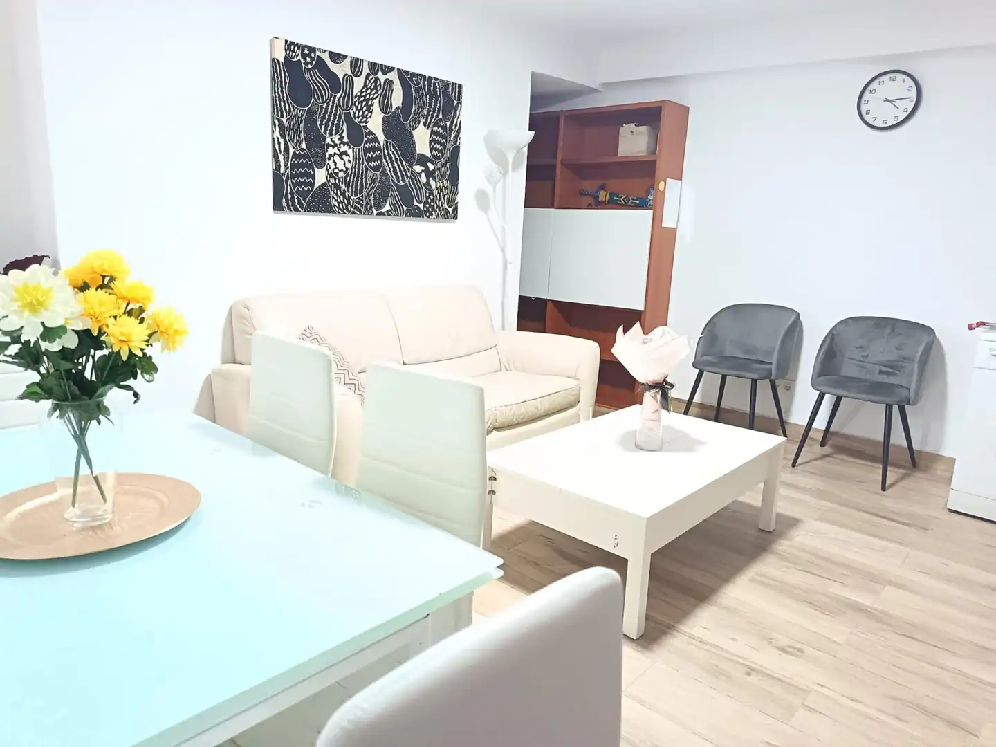 Sala de estar de Apartamento en venta en Madrid con Calefacción