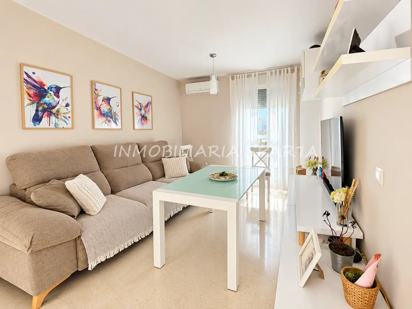 Sala de estar de Piso en venta en Centro - Barriada Mallorca