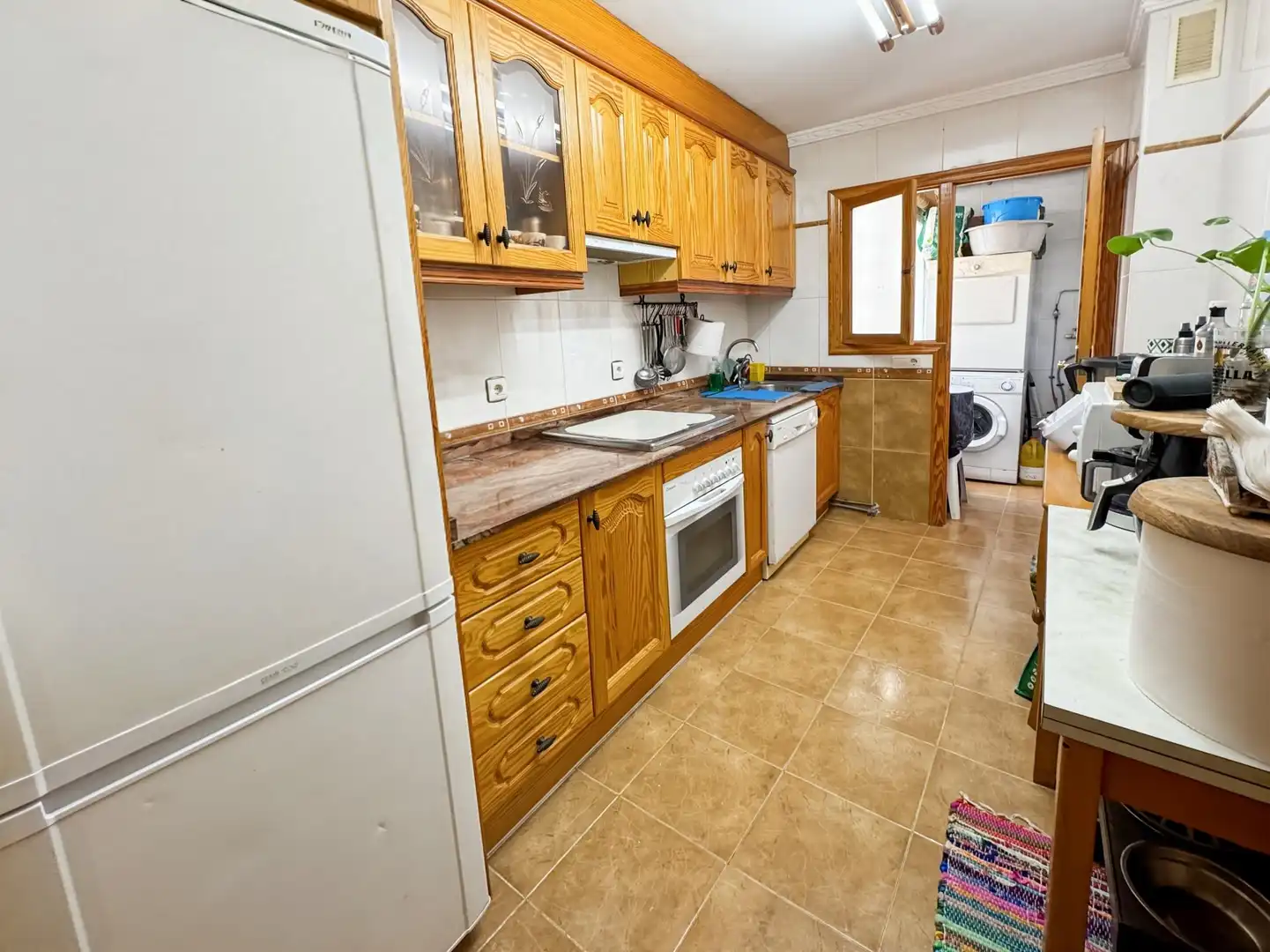 Cocina de Piso en venta en Villajoyosa / La Vila Joiosa con Aire acondicionado, Calefacción y Balcón