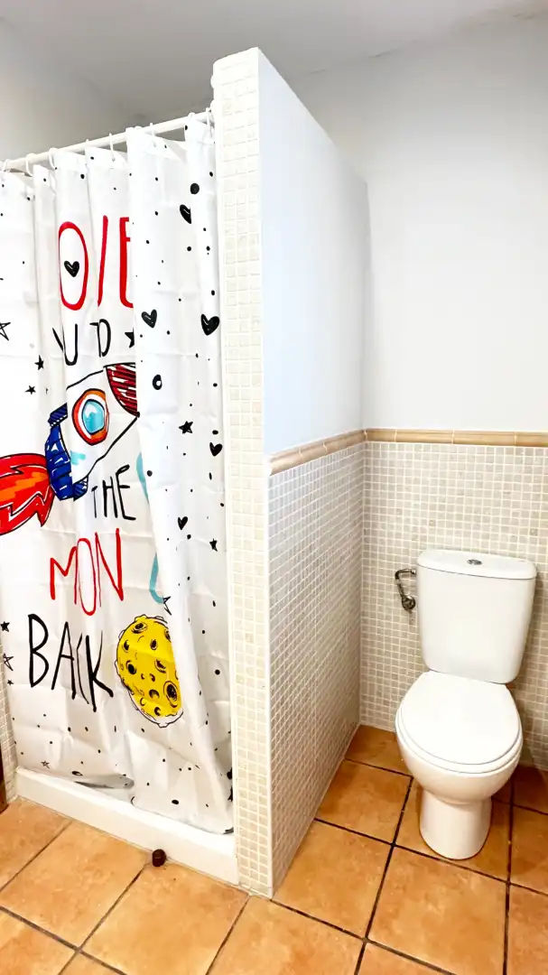 Bany de Apartament de lloguer en Oliva amb Aire condicionat, Calefacció i Terrassa