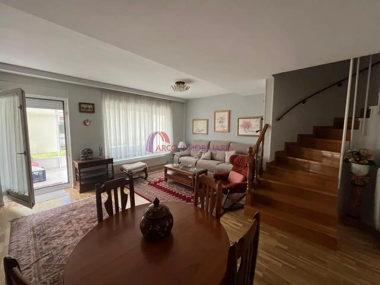 Living room of Detached homes for sale in Burgos  with Heating, Private garden and Parquet flooring