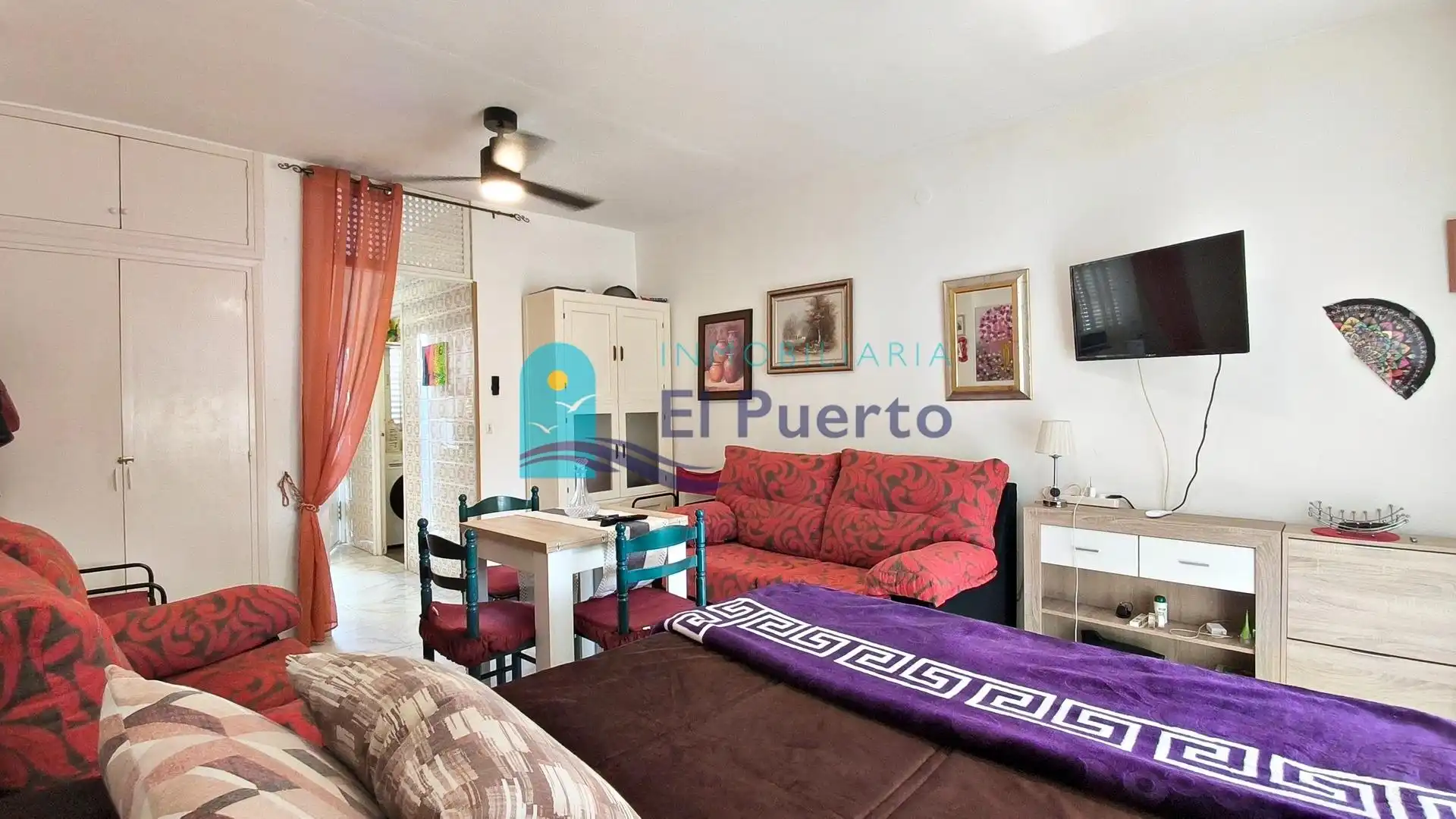 Vista exterior de Estudio en venta en Puerto de Mazarrón
