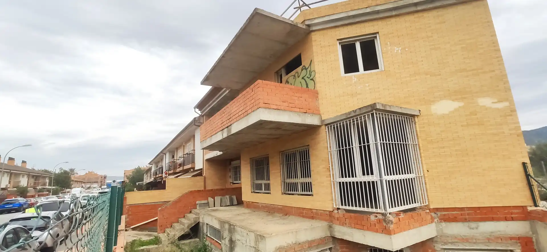Vista exterior de Casa adosada en venta en Murcia con Jardín privado, Terraza y Trastero