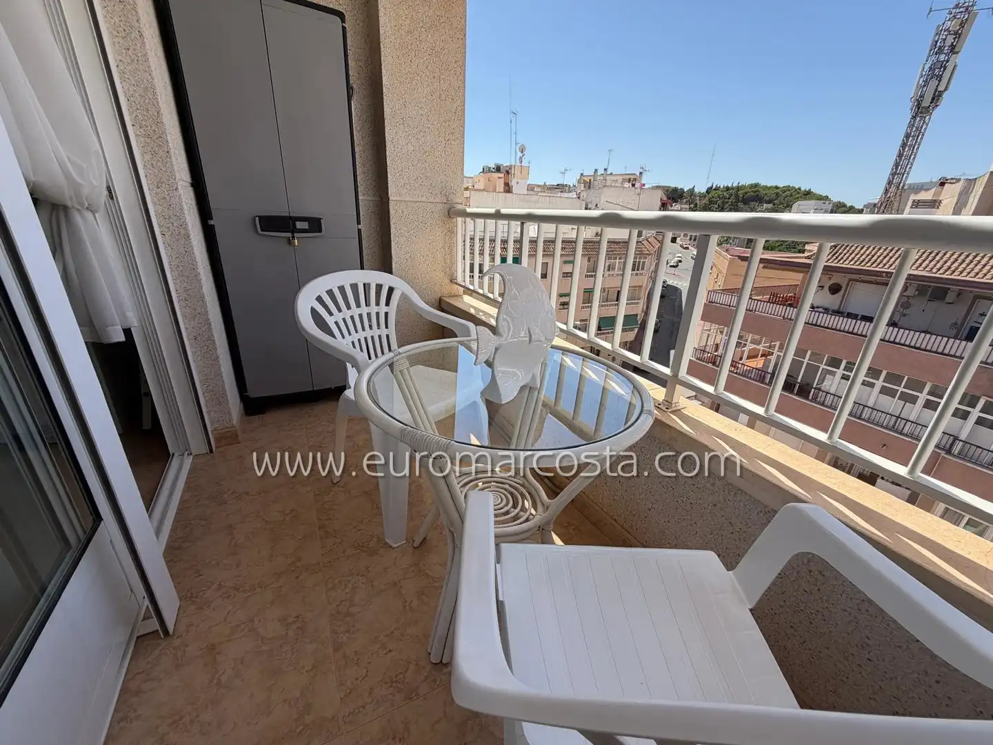 Balcony of Flat for sale in Guardamar del Segura  with Air Conditioner, Heating and Terrace