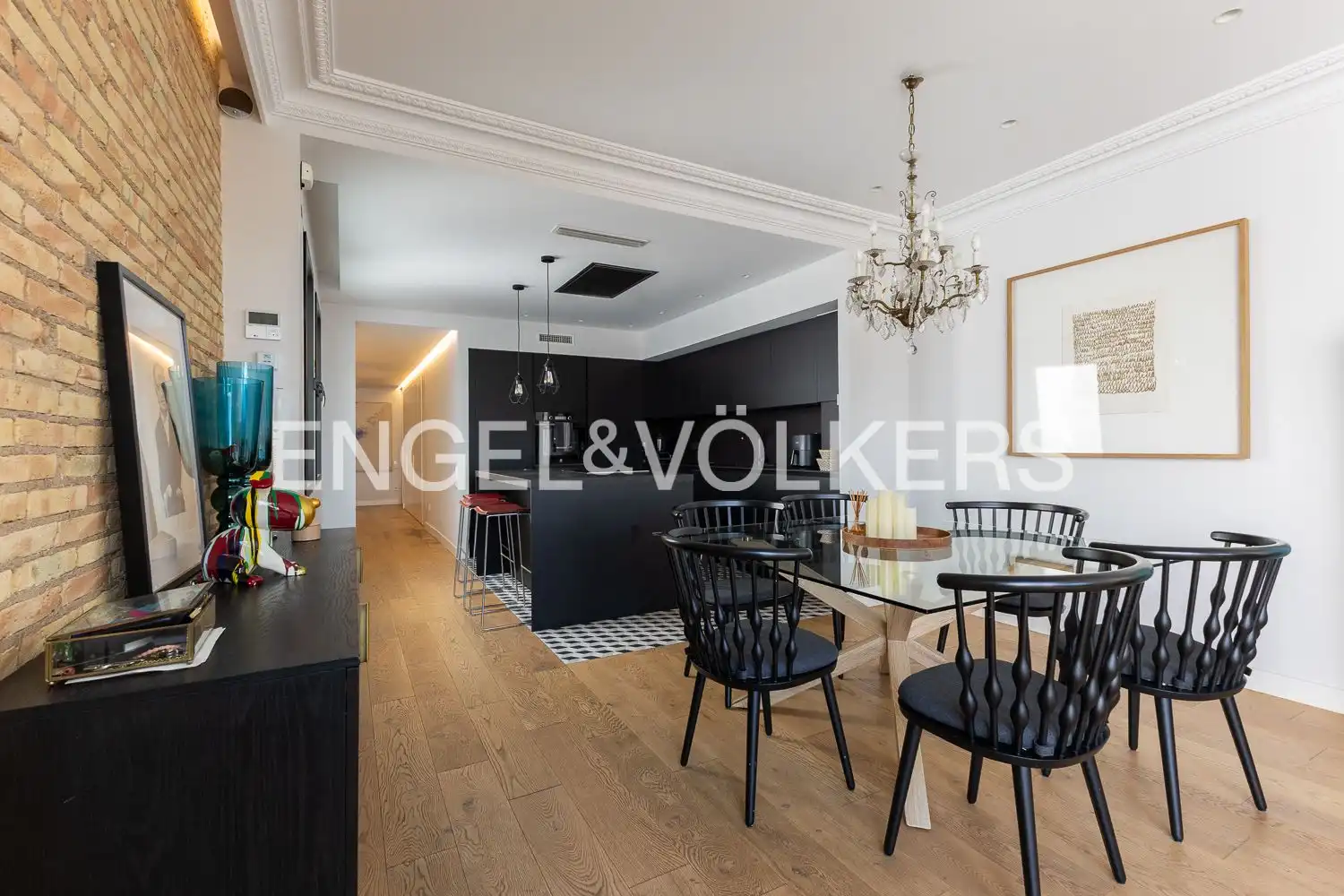 Dining room of Attic for sale in Valencia  with Air Conditioner, Heating and Terrace