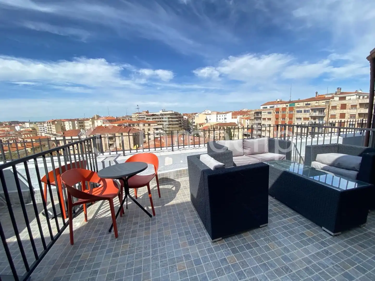 Terraza de Estudio de alquiler en Salamanca con Calefacción