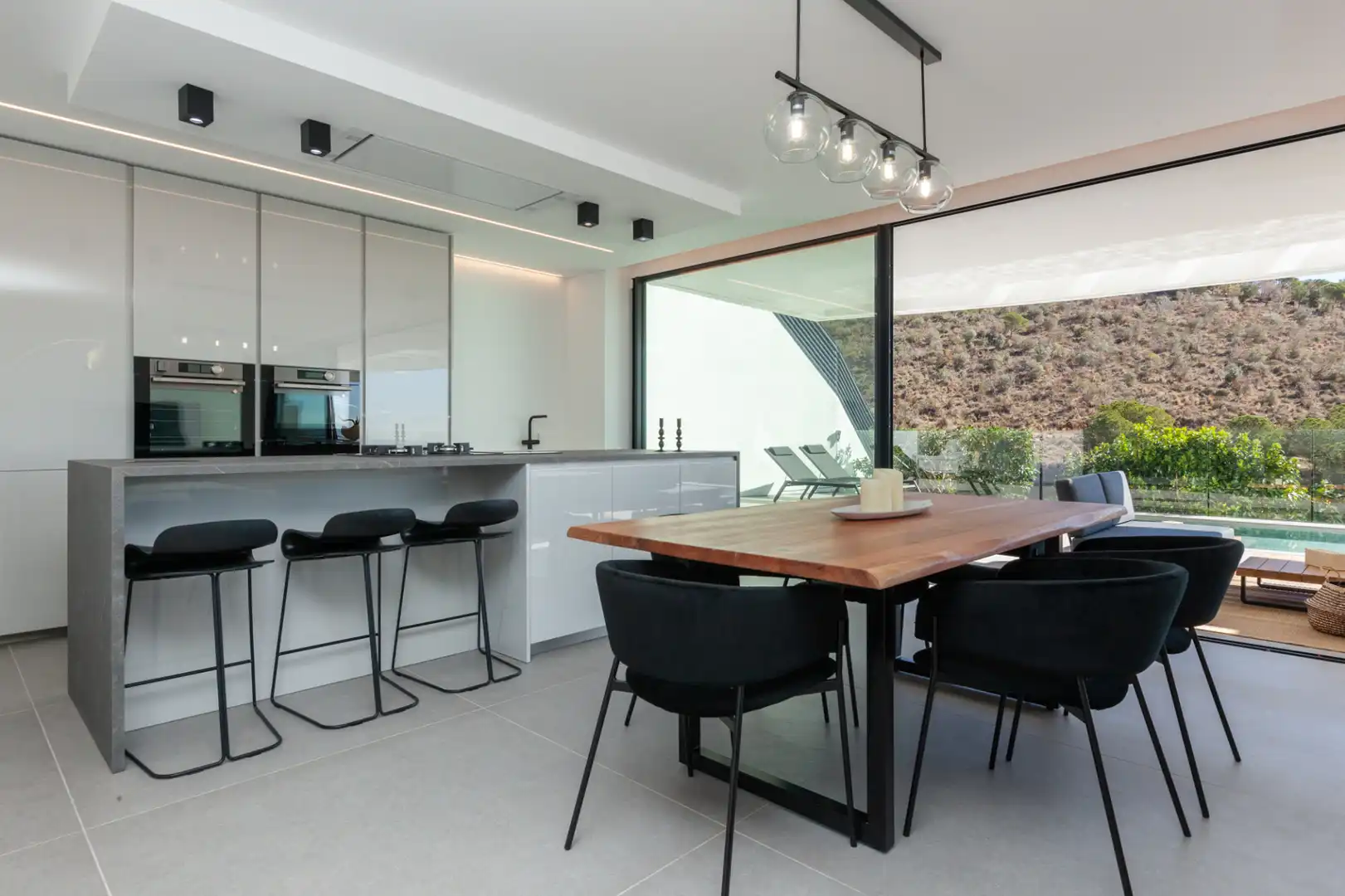 Kitchen of Houses for rent in Esplugues de Llobregat  with Air Conditioner, Heating and Private garden
