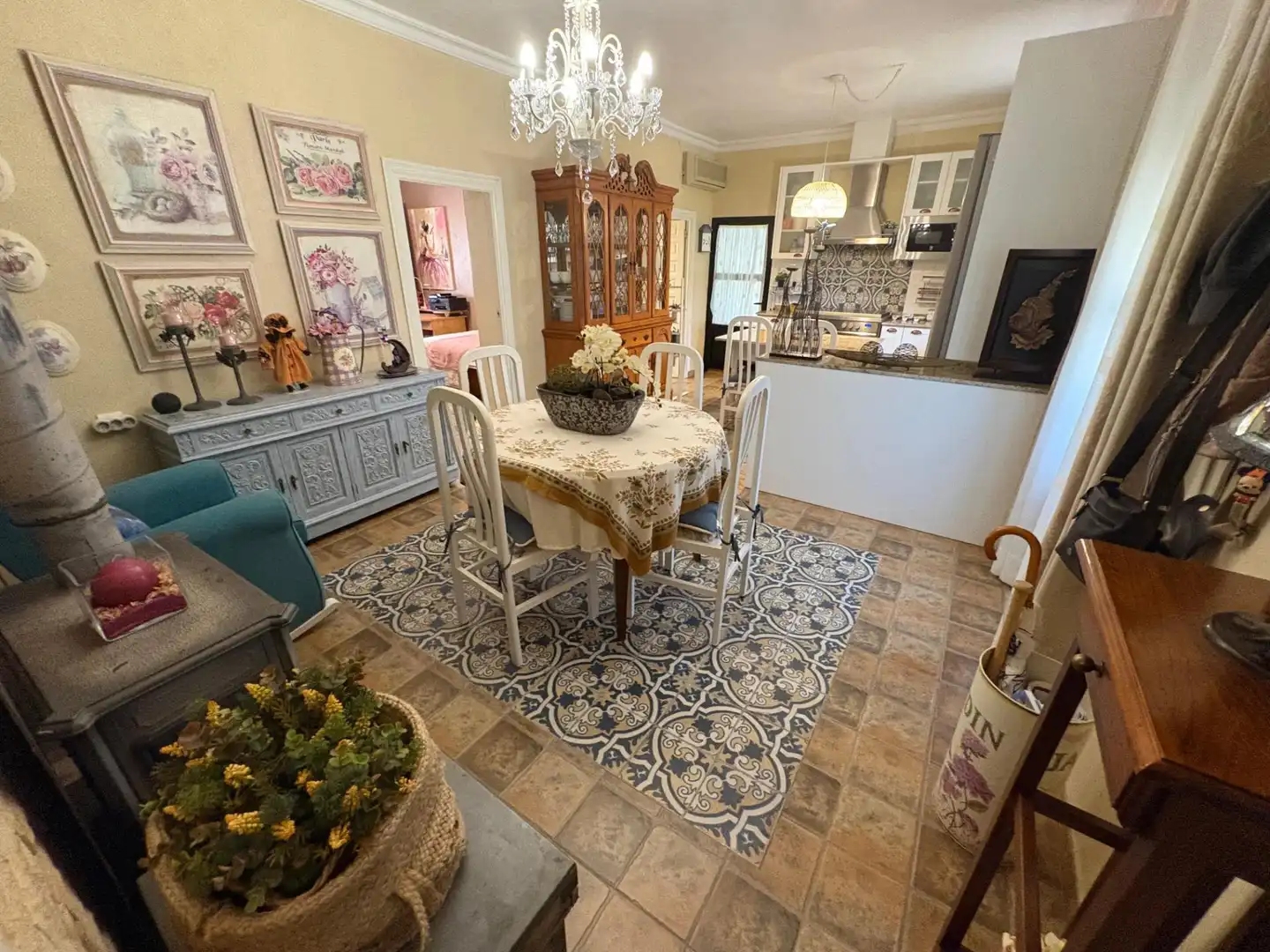 Dining room of Country homes for sale in Lorca