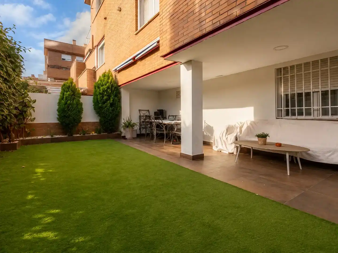Terraza de Dúplex en venta en Boadilla del Monte con Aire acondicionado y Piscina