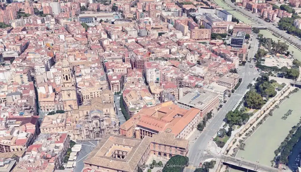 Vista exterior de Local en venta en Murcia