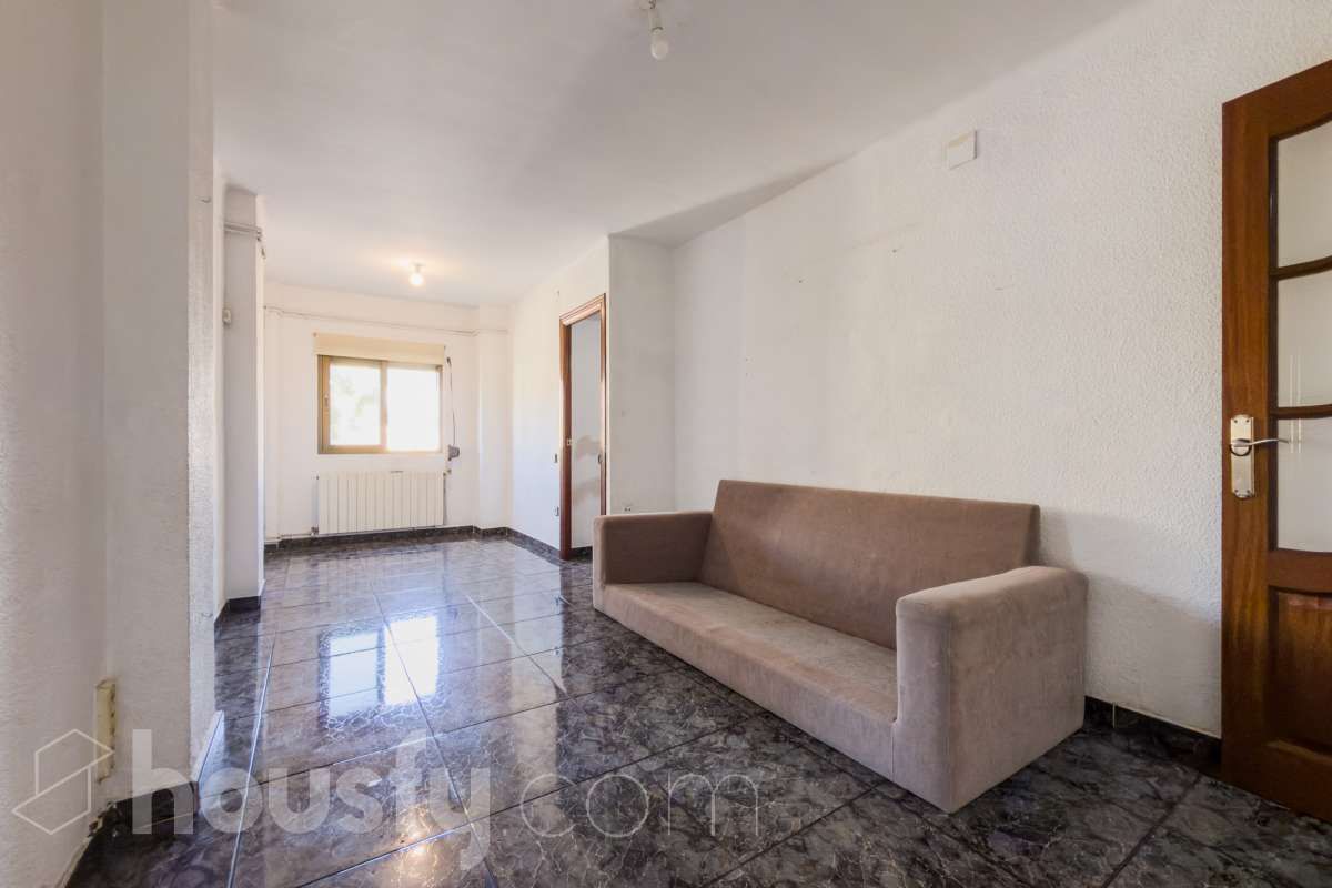 Sala d'estar de Pis en venda en  Barcelona Capital amb Calefacció i Balcó