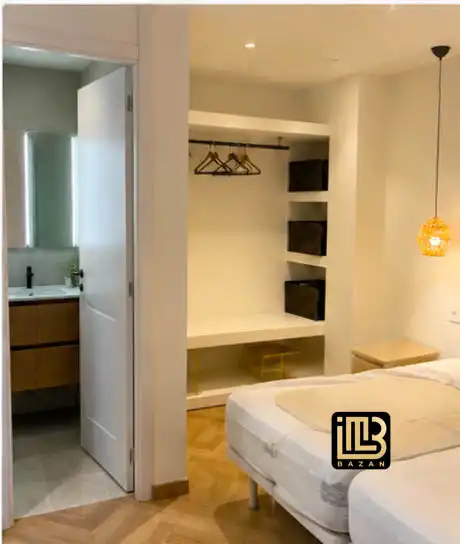 Schlafzimmer von Wohnung zur Miete in Málaga mit Klimaanlage, Heizung und Parkett