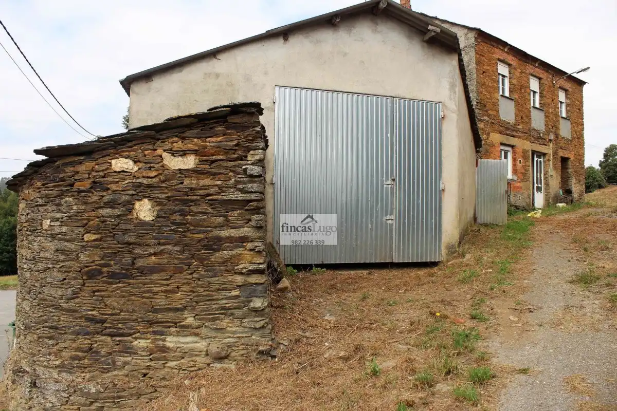 Vista exterior de Casa o chalet en venta en Pol con Jardín privado y Trastero