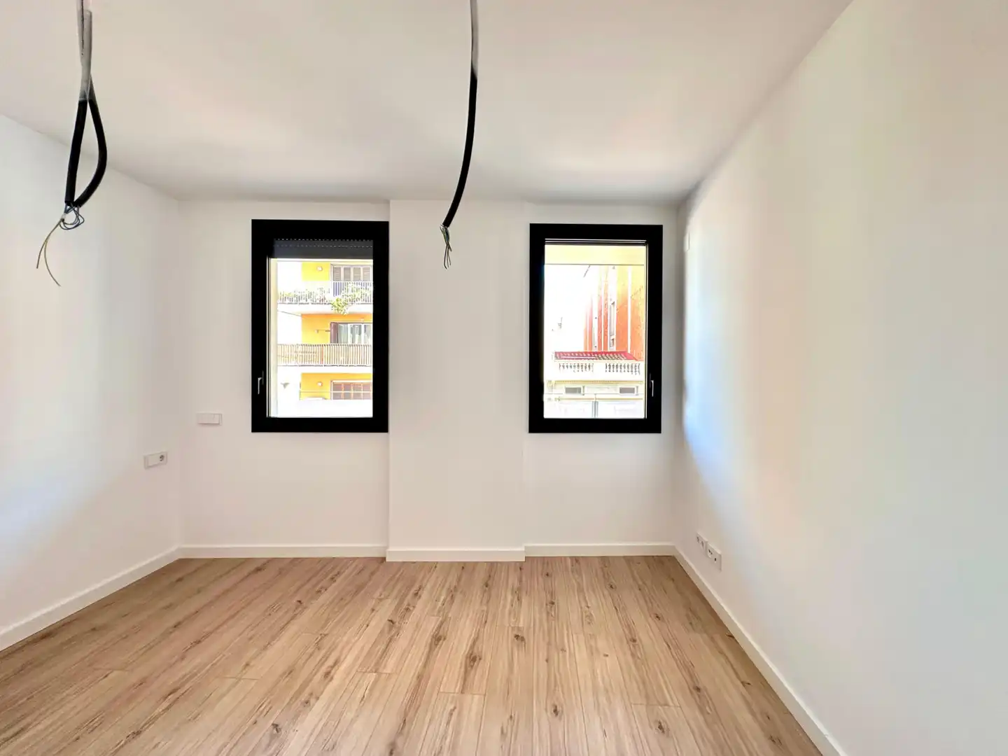 Schlafzimmer von Wohnung zum Verkauf in Badalona mit Klimaanlage, Heizung und Parkett