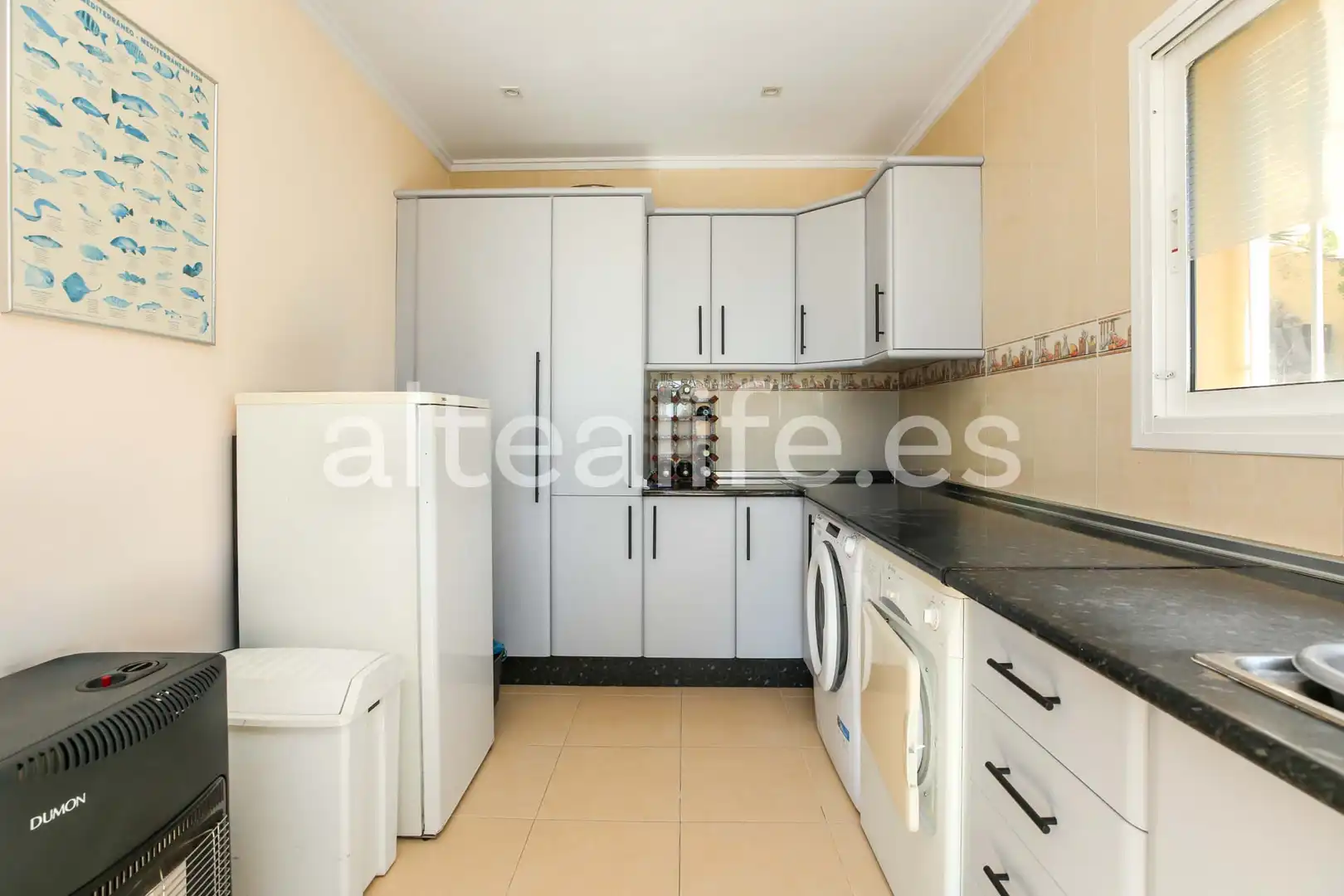 Cocina de Casa o chalet en venta en Altea con Aire acondicionado, Calefacción y Jardín privado