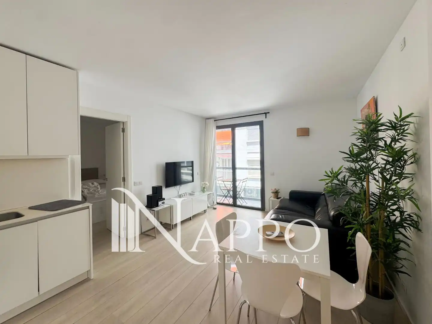 Terrasse von Wohnung zur Miete in  Palma de Mallorca mit Klimaanlage, Terrasse und Möbliert