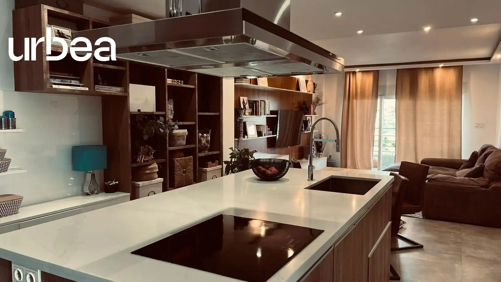 Cocina de Piso en venta en Málaga con Terraza