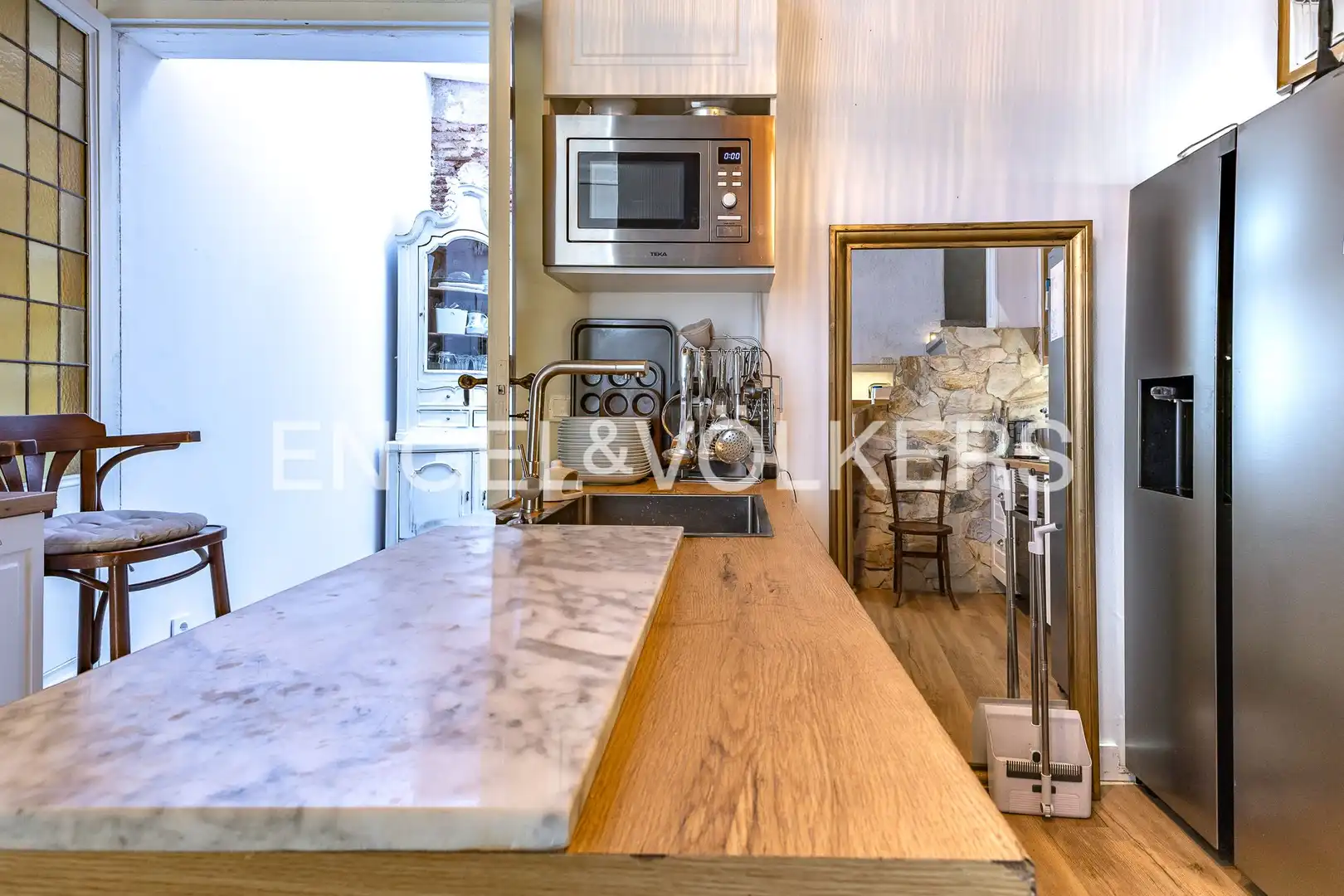 Cocina de Casa adosada en venta en Mataró con Aire acondicionado, Calefacción y Amueblado