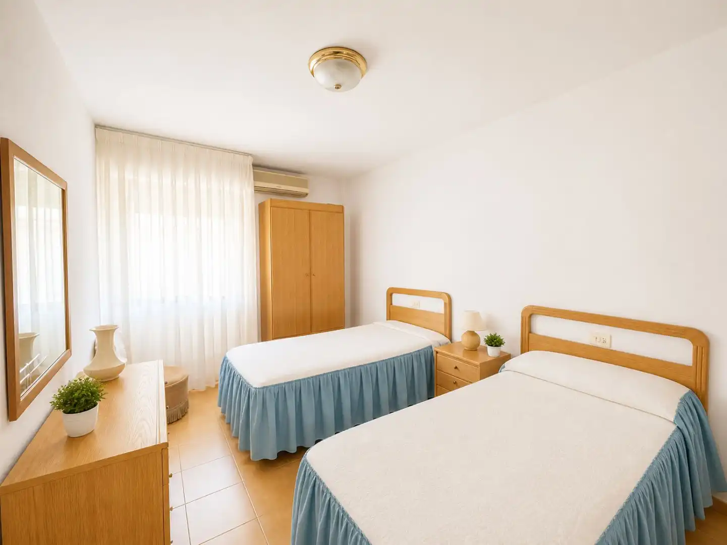 Bedroom of Houses for sale in Enguera  with Air Conditioner, Terrace and Furnished