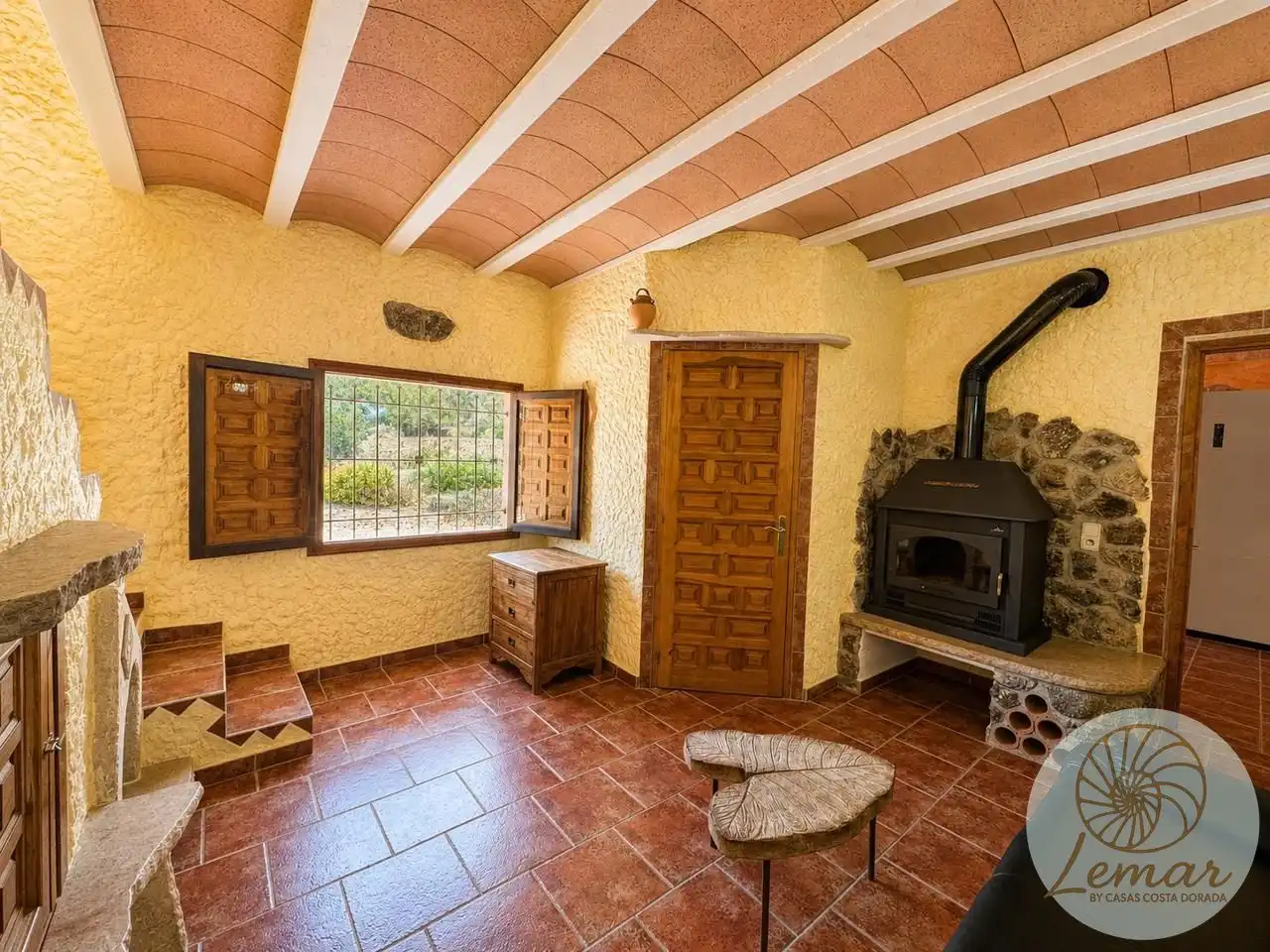 Finca rústica en venta en El Perelló con Jardín privado, Terraza y Piscina