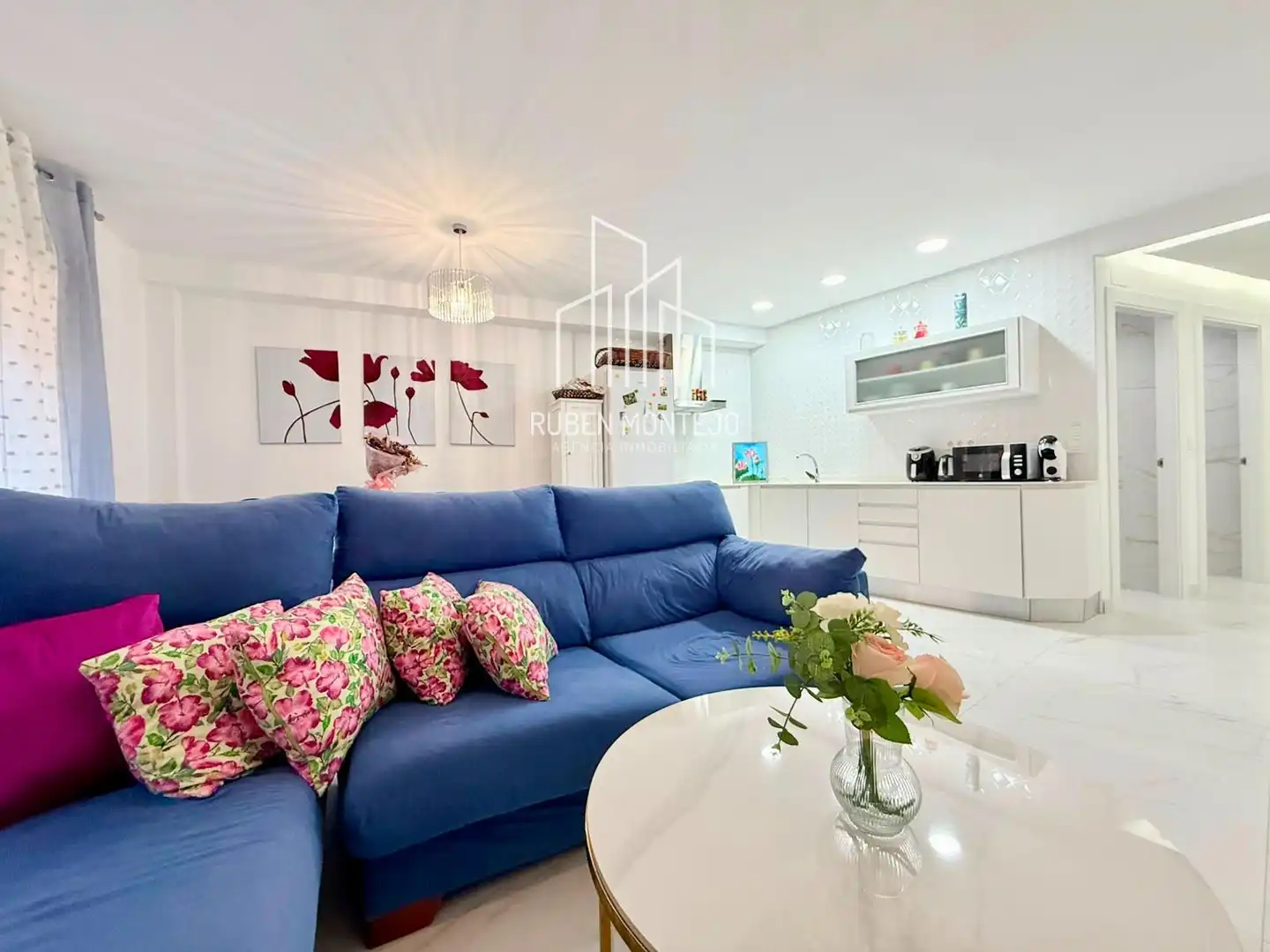 Sala de estar de Piso de alquiler en Salamanca con Calefacción, Terraza y Amueblado