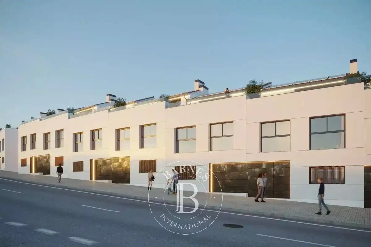 Exterior view of Houses for sale in Montgat  with Air Conditioner, Heating and Private garden