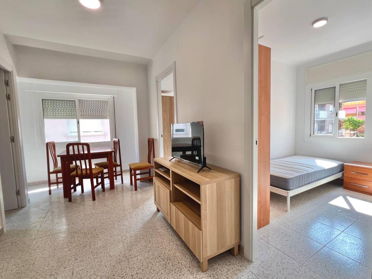Bedroom of Flat to rent in  Barcelona Capital  with Terrace and Furnished