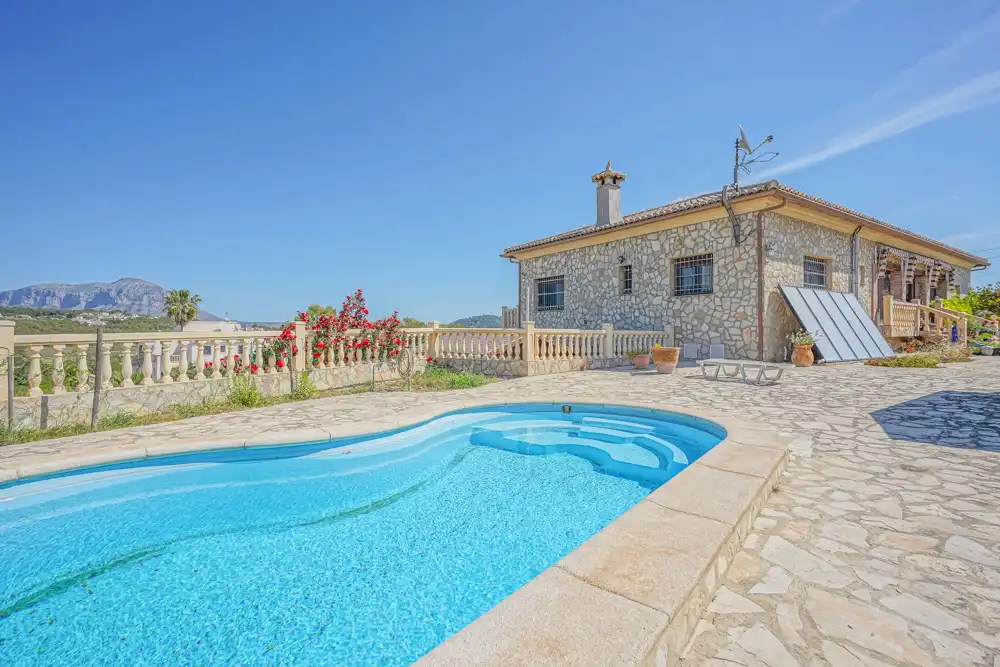 Piscina de Casa o xalet en venda en Jávea / Xàbia amb Terrassa i Piscina