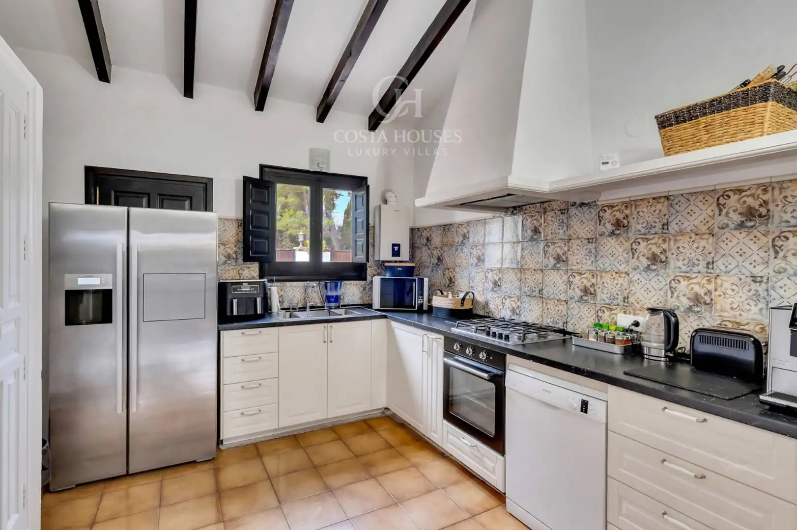 Kitchen of Houses for sale in Jávea / Xàbia  with Air Conditioner, Heating and Private garden